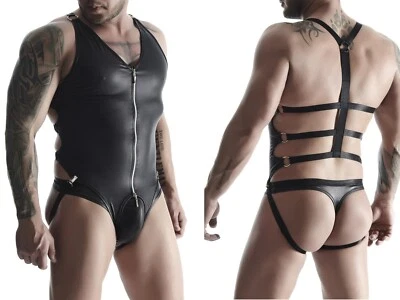REGNES RFP BODY STRING HARNESS SET zwei wege reißverschluss schwarz ouvert - Bild 1 von 4