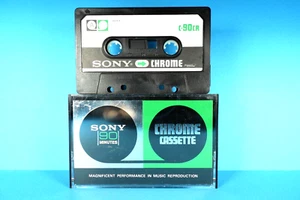 🍒 1x SONY C - 90 Cr * IEC II Type 2 * Tape Cassette Kassette кассета * 1976 - Bild 1 von 3