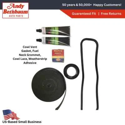 For 1946-1948 Plymouth Business Coupe Master Weatherstrip Kit Door Trunk Windows - Image 1 of 4