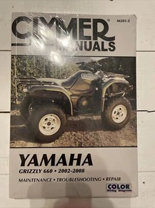 CLYMER Physical Book for Yamaha Grizzly 660 2002-2008 | M285-2 - Picture 1 of 3