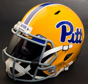 PITTSBURGH PITT PANTHERS Authentic GAMEDAY Football Helmet w/ OAKLEY Eye Shield - Picture 1 of 5