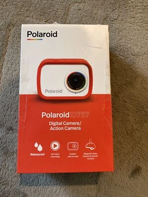 Polaroid iD757 Lifestyle Sport Action HD Recording Waterproof Camera - Red - Image 1 of 4