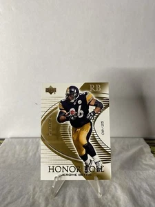 2003 Upper Deck Honor Roll Jerome Bettis Gold #/25 Steelers - Picture 1 of 2