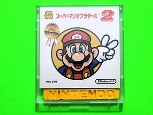 Super Mario Bros. 2 (The Lost Levels) & Pro Wrestling Famicom Disk System - Picture 1 of 4
