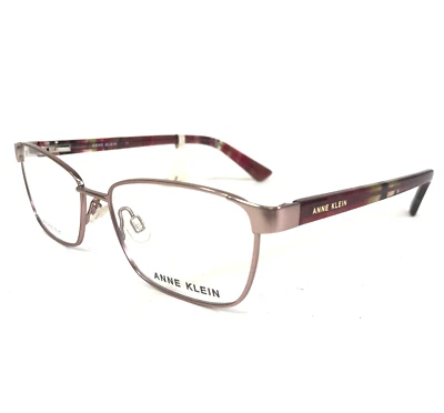 Monturas de gafas Anne Klein AK5075 780 ORO ROSA rectangulares tortuga 51-15-135 Foto 1 de 4