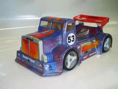 0117 -  Body RC scala 1/8 Truck M/31 + alettone/WING - Immagine 1 di 4