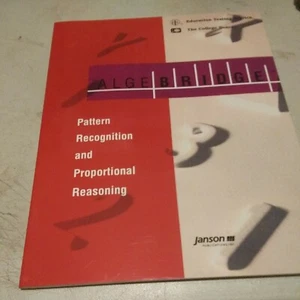 Algebridge Pattern Recognition And Proportional Reasoning 1990 Janson - Imagen 1 de 4