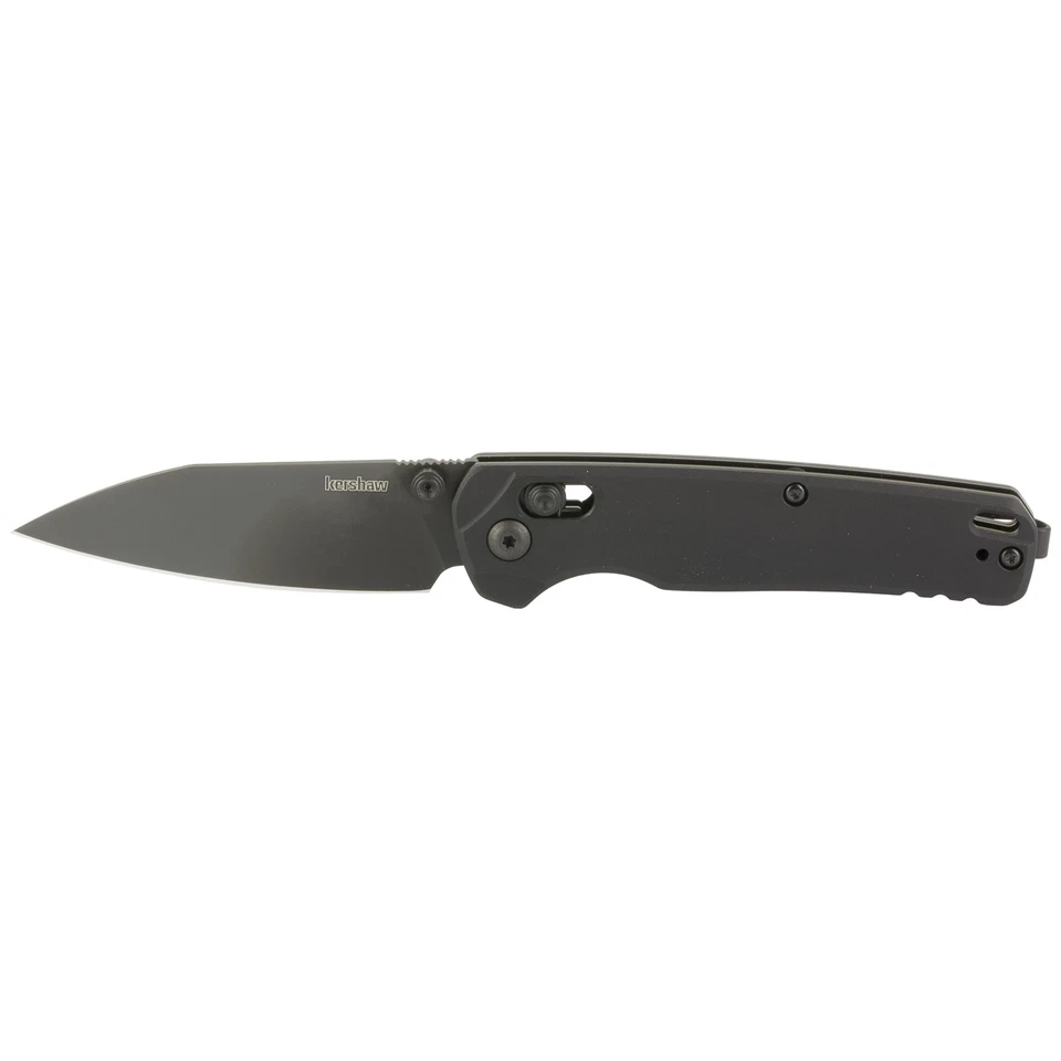 Kershaw Bel Air Folding Knife 3.1" Plain Edge CPM MagnaCut Blade Steel Black PVD - Image 1 of 3