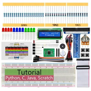 Freenove LCD Starter Kit para Raspberry Pi 5 4 B 3 B+ 400 Zero 2 W Python C Java - Imagen 1 de 7