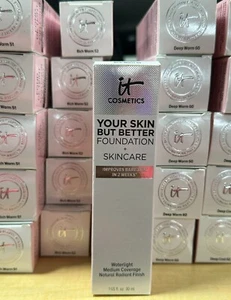 IT Cosmetics Your Skin But Better Foundation + Skincare With Hyaluronic Acid NEW - Picture 1 of 11