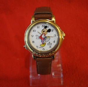 DISNEY MICKEY MOUSE MUSICAL WATCH WORKS! plays MICKEY'S MARCH TUNE - Picture 1 of 6