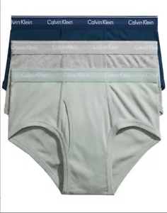 CALVIN KLEIN BIANCHERIA INTIMA DA UOMO COTONE CONFEZIONE DA 3 SLIP #NB3999-NUOVA CON ETICHETTE - Foto 1 di 6