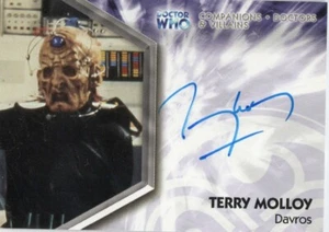 Terry Molloy Autograph trading card- DOCTOR WHO TRILOGY 2006, DWT-A16 - Picture 1 of 2