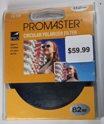 82mm Circular Polarizer CPL Glass Lens Filter P-CL 82 mm Polarizing Pol E82 E-82 - Image 1 of 4
