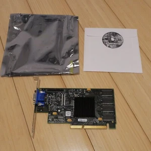 Real3D Starfighter i740 AGP 8MB SDRAM Video Card with Driver Demo CD (Tested) - Picture 1 of 23