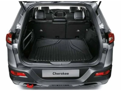 Bandeja de área de carga trasera Jeep Cherokee 14-18 alfombrilla logotipo Cherokee fábrica Mopar nuevo fabricante de equipos originales Foto 1 de 3