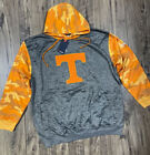 Ncaa Tennessee Vols Dri-Fit Hoodie, Gray/Orange W/Camo Sleeve, 6Xl , New W/Tags