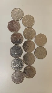 beatrix potter 50p full set - Picture 1 of 1