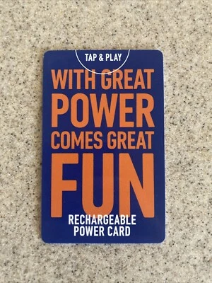 Dave and Buster's Power Card With 15,000 Tickets - Image 1 of 2