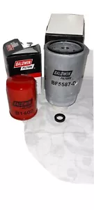 Baldwin B1402 Oil Filter + BF 5587-D Fuel Filter. - Picture 1 of 3