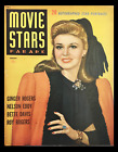 COUVERTURE SEULEMENT Movie Stars Parade Magazine janvier 1943 Ginger Rogers sans étiquette