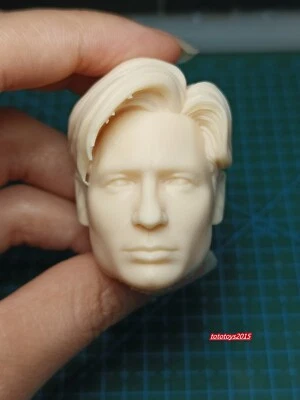 1:6 David William Duchovny Head Sculpt For 12" Male Soldier Action Figure Toys - Image 1 of 4