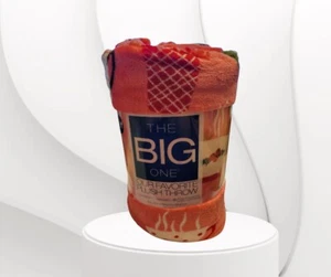 Holiday / Winter Hot Drinks Oversized Plush The Big One Throw 5ft x 6ft - Picture 1 of 12