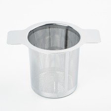 Setaccio da tè filtro a rete uovo da tè riutilizzabile doppio orecchio filtro fine nuovo