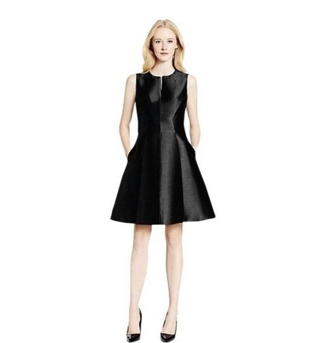 Abito KATE SPADE Charleen Vegas nero abbastanza romantico gotico taglia 12
