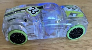Skullduggery Green #33 Marble Racers Light Up 1:43 Race Car with Pull-Back Motor - Picture 1 of 12