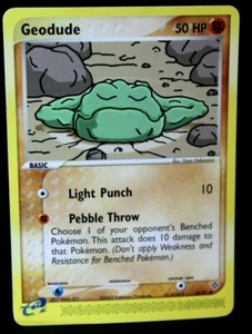 Pokémon TCG Geodude EX Dragon 55/97 Regular Common - Picture 1 of 4
