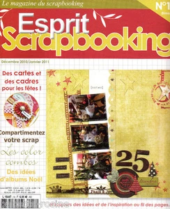 ESPRIT SCRAPBOOKING - N°18 - décembre/Janvier 2011 - Picture 1 of 1