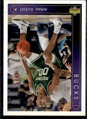 1993 Upper Deck Spanish Anthony Avent Milwaukee Bucks #12 - Image 1 of 2