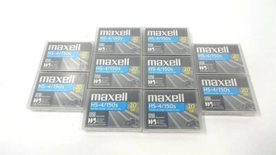 Lot 10 Maxell HS-4/150s 4mm Data Cartridge 20GB - Image 1 of 3