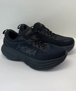 Hoka One One Bondi 8 Damengröße 10 Laufschuhe schwarz auf schwarz – sehr guter Zustand - Bild 1 von 6