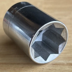 Craftsman 11/16" Double Square Socket 1/2" Drive 8 Point G Series 44225 USA READ - Bild 1 von 7