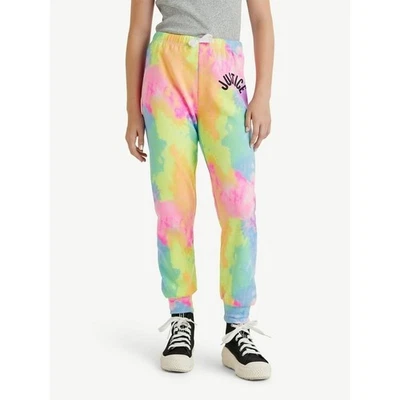 Justice Jogger Niñas Talla 16-18 Nuevo Multicolor Tie Dye Foto 1 de 3