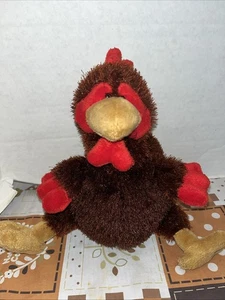 GANZ Webkinz HAHN HM346 Bauernhoftier Sitzsack Sitzsack Plüsch OHNE CODE - Bild 1 von 6