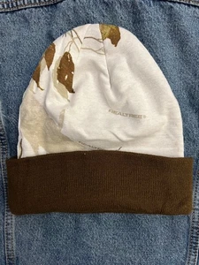 Gorro Kati 12" con licencia camuflado con puños LCB12 nuevo blanco Realtree AP/marrón - Imagen 1 de 2