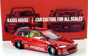 Kaido House x Mini GT Honda Civic (EF) Kaido Works V2 KHMG156 🟥 1/64 - Imagen 1 de 18