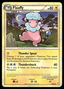 Pokemon Tcg Flaaffy #43 Pokemon Call of Legends LP - Picture 1 of 2