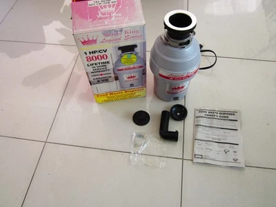 Eliminador de basura Waste King 16" H, 7,5" W, 16" D, 1 HP 2800 RPM alimentación continua - Imagen 1 de 4