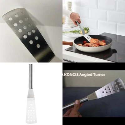 IKEA Koncis Stainless Spatula Turner - 12" Short Handle - 428° F Max - Image 1 of 3