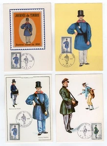 ein Lot von 6 Karten Maximum Tag der Briefmarke 1964-68-71 /TE5579 - Bild 1 von 2