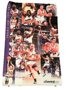 1999-2000 Phoenix Suns Poster 22" x 35" Full Team Poster accentral.com - Bild 1 von 9
