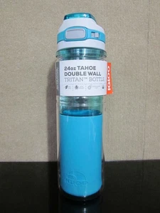 Igloo 24oz Tahoe Double Wall Tritan Bottle Auto Chug Technology Aqua Lid Lock - Picture 1 of 6