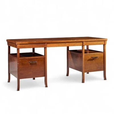 Bill Sofield para muebles de panadero Bridger escritorio de biblioteca de nogal Foto 1 de 4