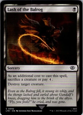 Magic | LTR | Lash of the Balrog | 92 | Normal | NM - Image 1 of 2