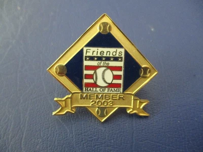MLB  Baseball Hall Of Fame Member Pin 2003 - Image 1 of 2