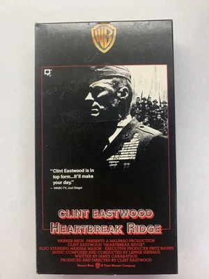 Heartbreak Ridge (VHS, 1990) Clint Eastwood, Marsha Mason Foto 1 de 3